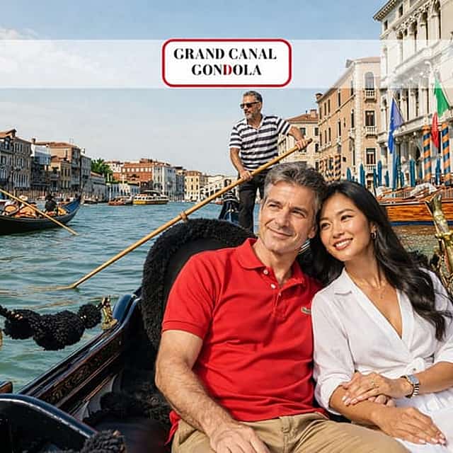Grand Canal Gondola Experience with Live Commentary