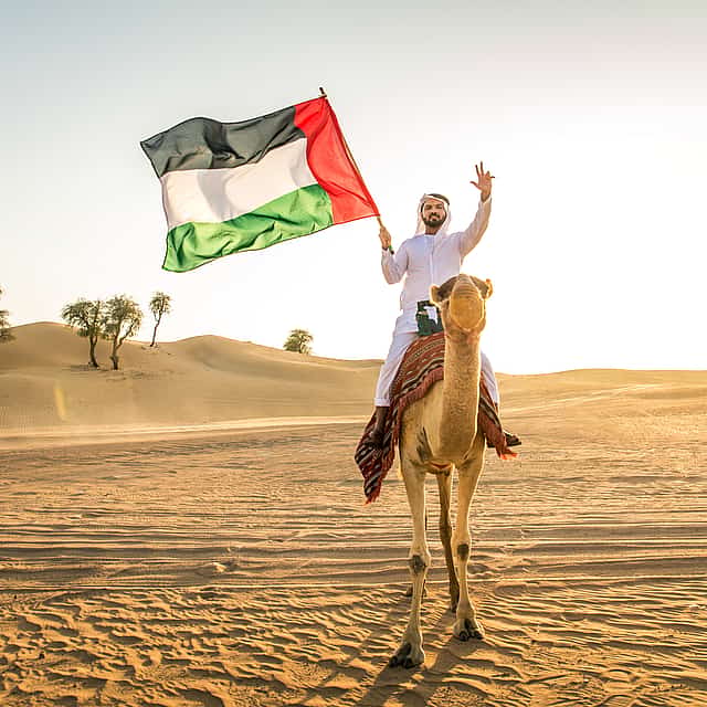 Afternoon Desert Safari with Camel Ride & BBQ Dinner in Bedouin Camp