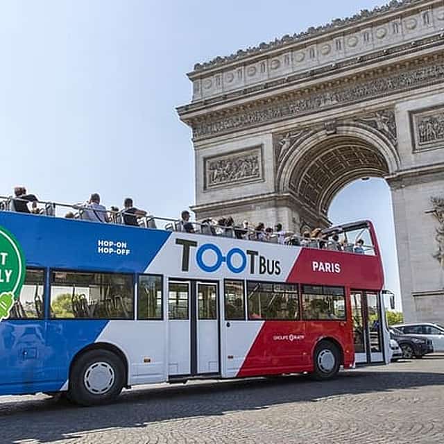 Eiffel Tower Tour and Open Bus Experience with Wine Tasting