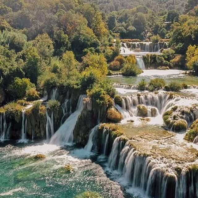 Krka Wasserfälle Tour, Bootsfahrt & Baden