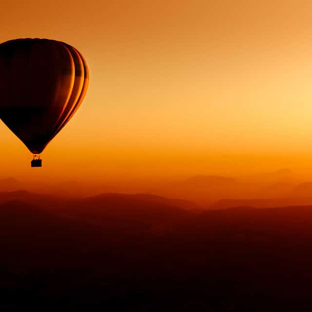 Heißluftballonfahrt in Marrakesch