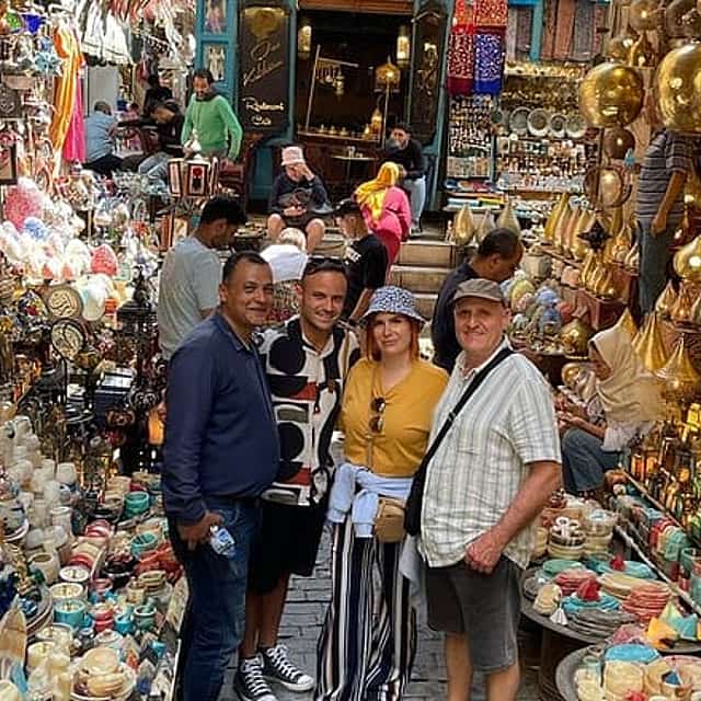 Cairo Shopping tour Private Papyrus Essential oils Bazar Cotton