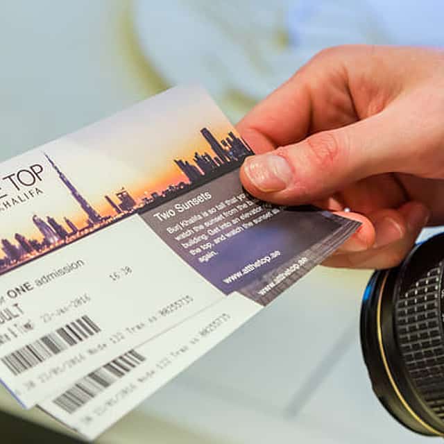 Boek uw Burj Khalifa-ticket online At the Top 124 + 125 tickets, inclusief vervoer heen en terug.