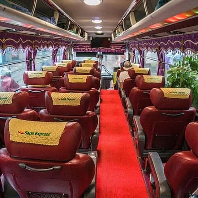 Hanoi to Sapa (or Sapa to Hanoi) Comfortable Bus with Wi-Fi