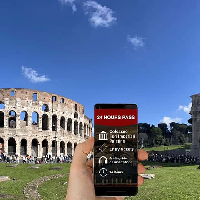 Roma: Colosseum, Forum, Palatine Entrance & immersive 3D digital audio guide