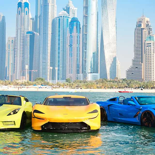 2 Seater Jet Car Dubai 20 Mins Experience Tickets
