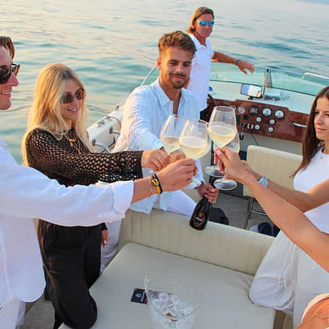 Sunset Cruise with wine aperitif from Lazise