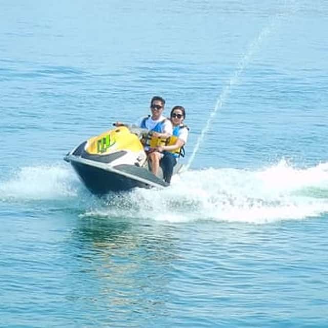 Popular Marine Activities Banana Boat, Jet ski and Flying Fish