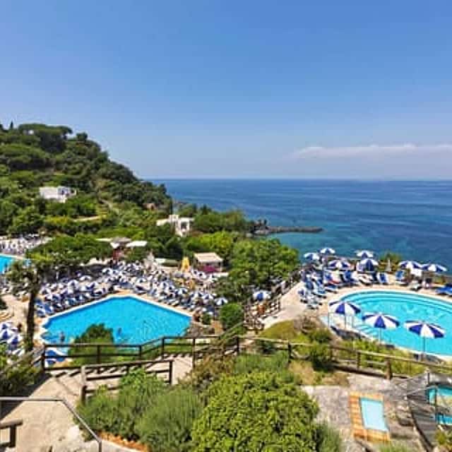 Ischia: Castiglione Thermal Baths with Transfer from the hotel in Ischia
