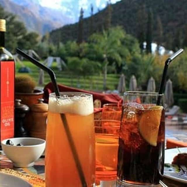 Kasbah Tamadot :Lunch at the Bransons