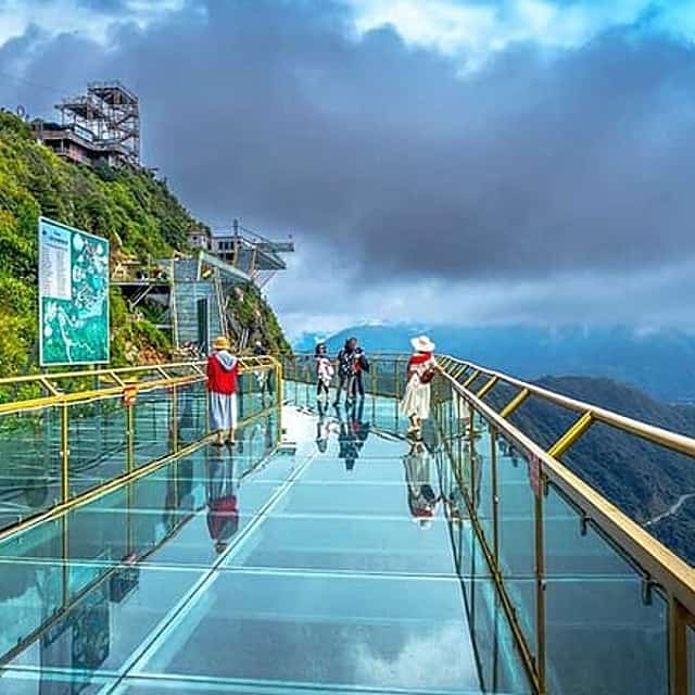 Sapa Dragon Cloud Glass Bridge and Silver Waterfall Half-Day Tour