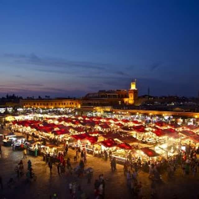 City Tour: Marrakesch bei Nacht
