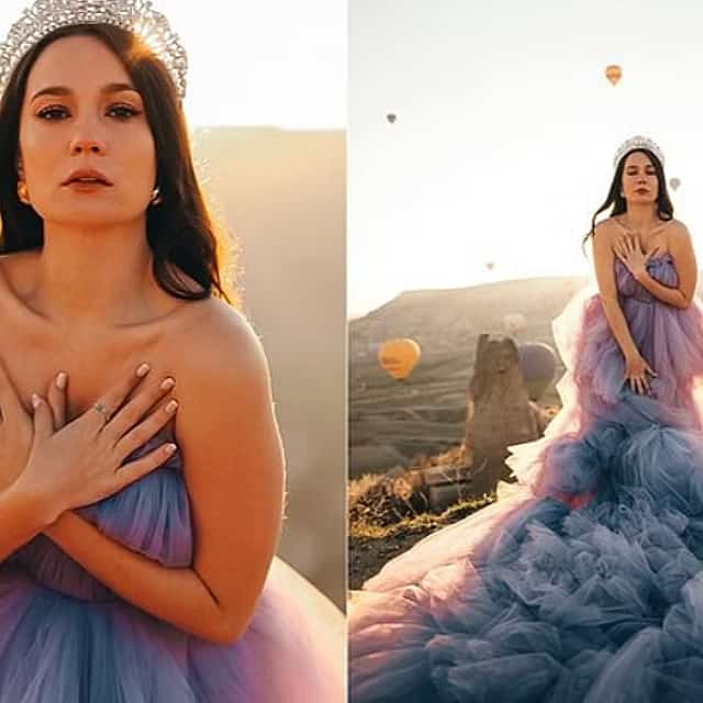 Фотосессия в Каппадокии в Летающем Платье.
