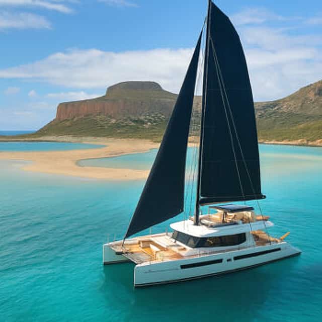 Kissamos to Balos & Gramvousa: All-Inclusive Morning Luxury Catamaran Cruise (Comfort)