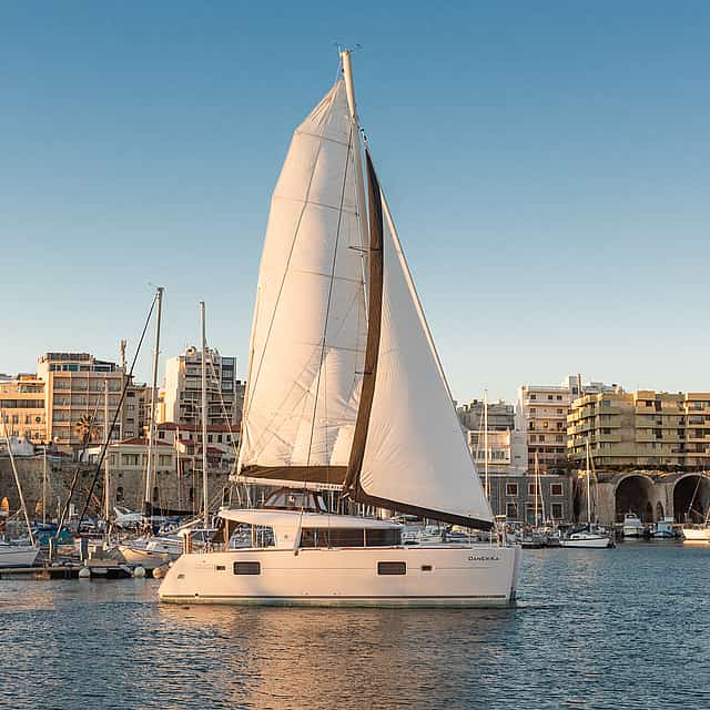Luxury Catamaran Full-day Cruise from Rethymno