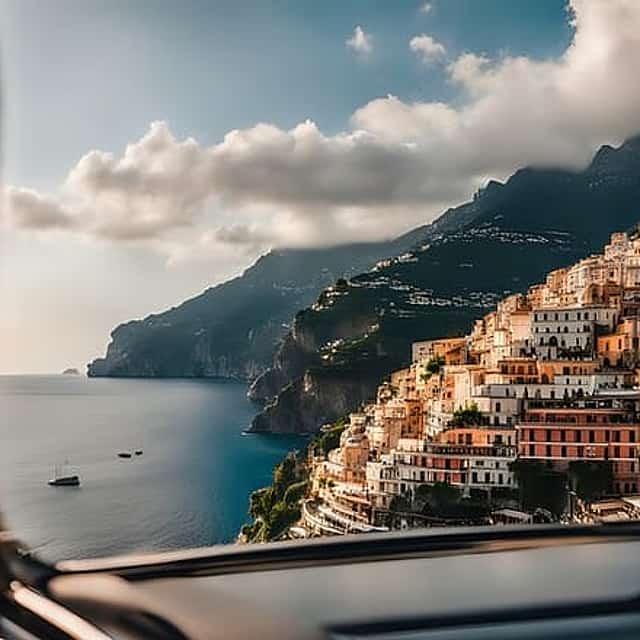 Grand Tour of 10 hours: Amalfi coast, Sorrento & Pompeii ruins