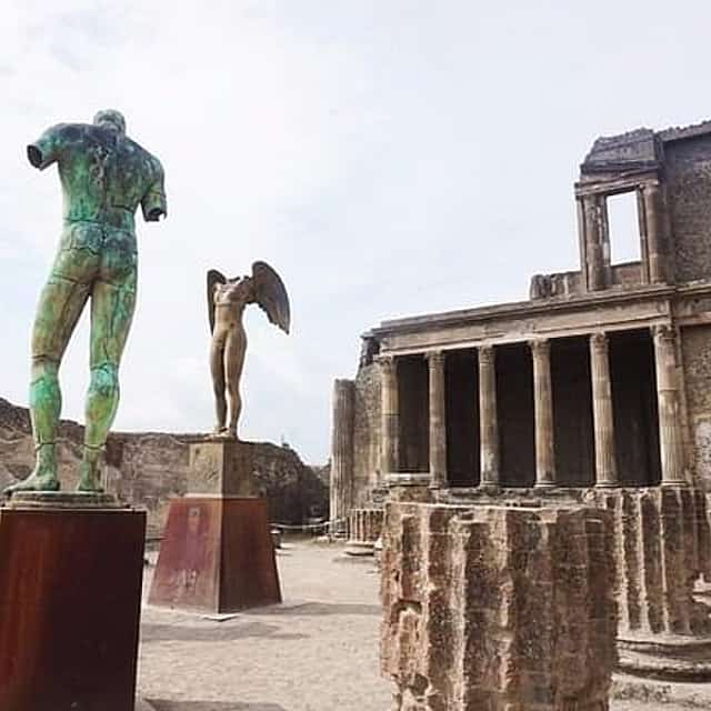 From the Coast: Pompeii the Real All Inclusive Service(Guide,Transfer,Ticket)