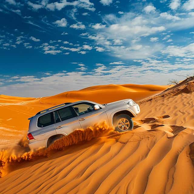 Dubai Desert Safari with 30 Minutes Quad Biking & BBQ dinner