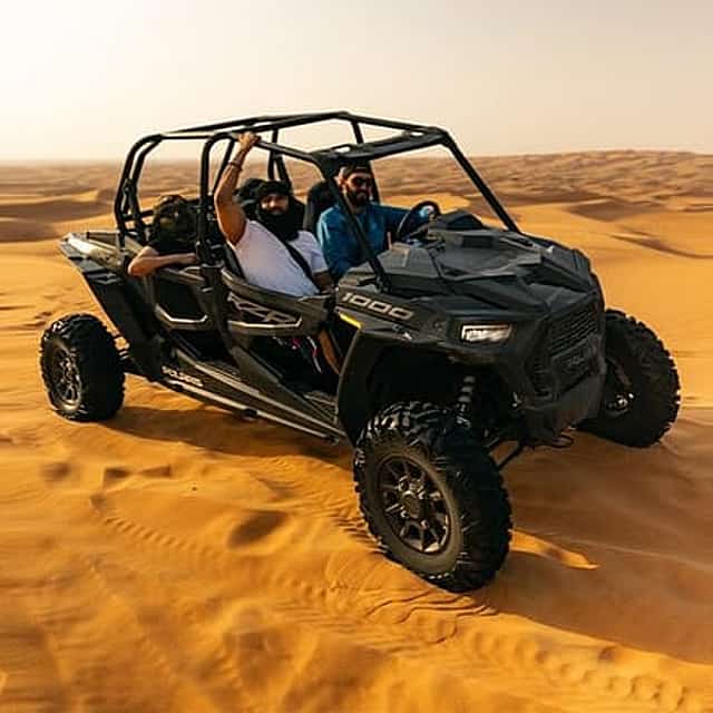 Dubai: Buggy Dune Bashing, Sand Boarding, Camel Ride & Show