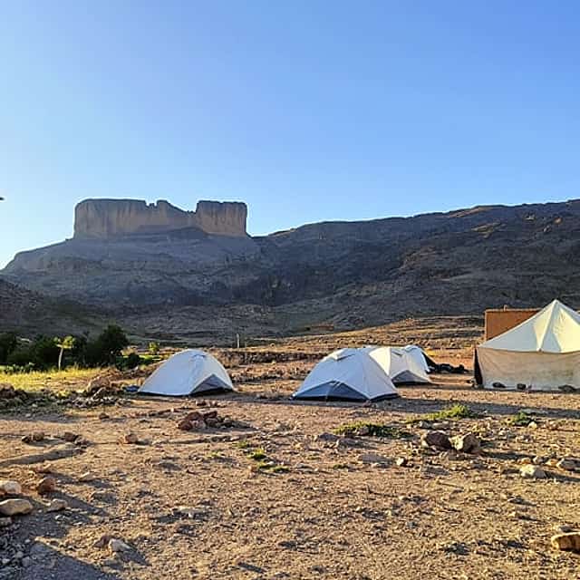 Trekking in atlas mountains of Morocco