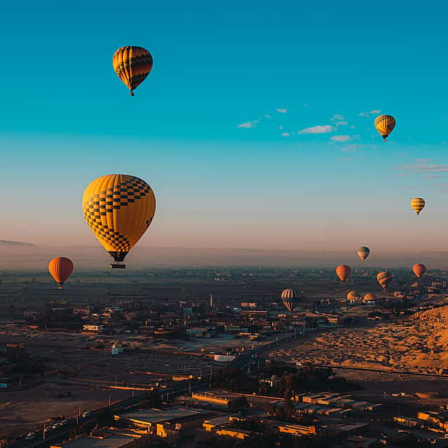 Private Hot Air Balloon Flight in Luxor