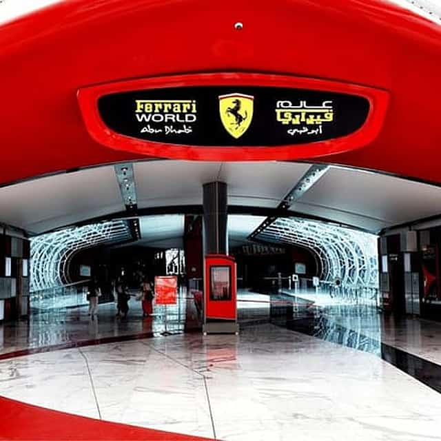 Ferrari World Tour with Transfers from Dubai to Abu Dhabi