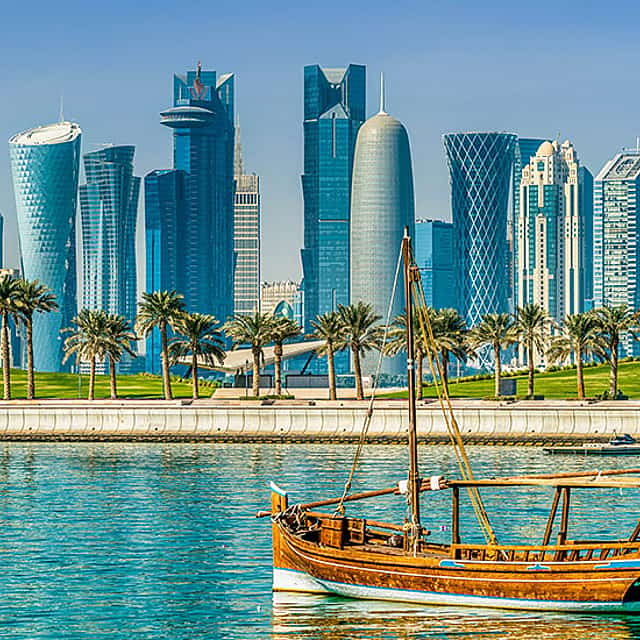 Doha sightseeing tour from Doha Cruise Terminal in Qatar
