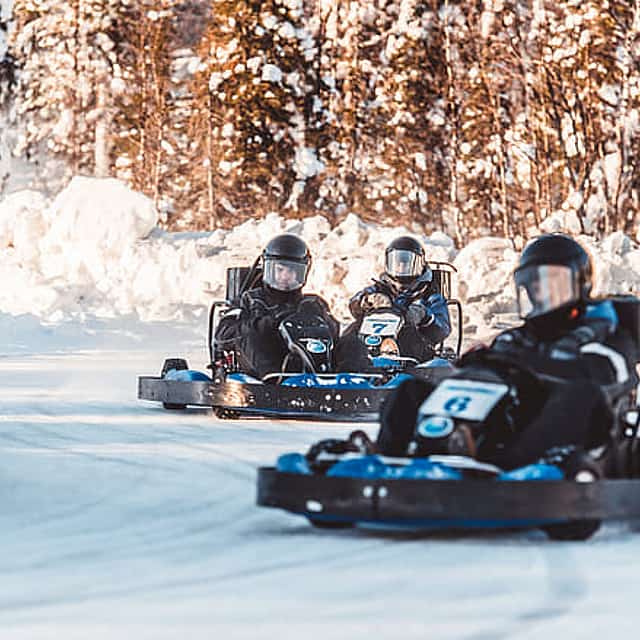 Ice karting, Levi