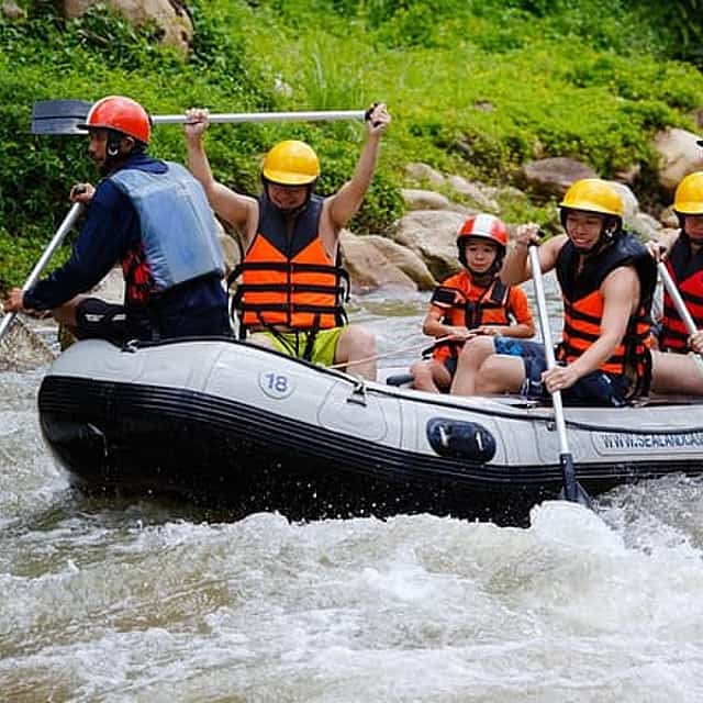 Thrilling Whitewater Rafting in Tone Pariwat Conservation Park