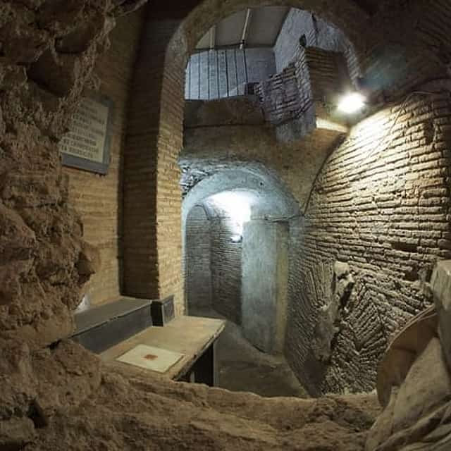 Discover Christian catacombs and ancient basilicas by minivan from Rome