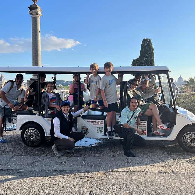 Golfkar Tour  Beleef het Stadscentrum van Rome
