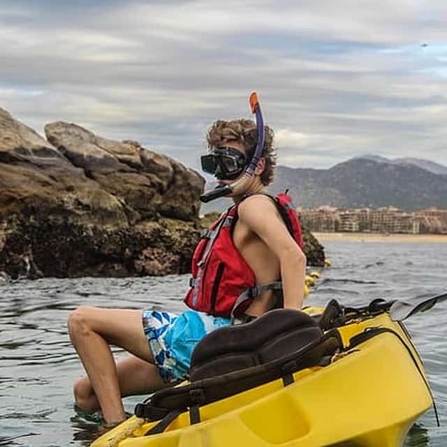 Cabo Kayak & Snorkel Adventure to the Arch with Glass Bottom