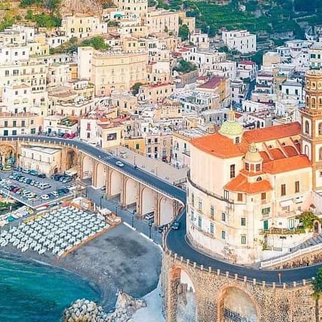 Naples to Sorrento, Positano, Amalfi and Salerno 10 hours trip
