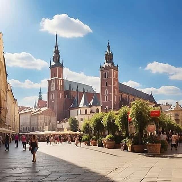 Prague to Krakow Private 1-Way Transfer with Optional Stops