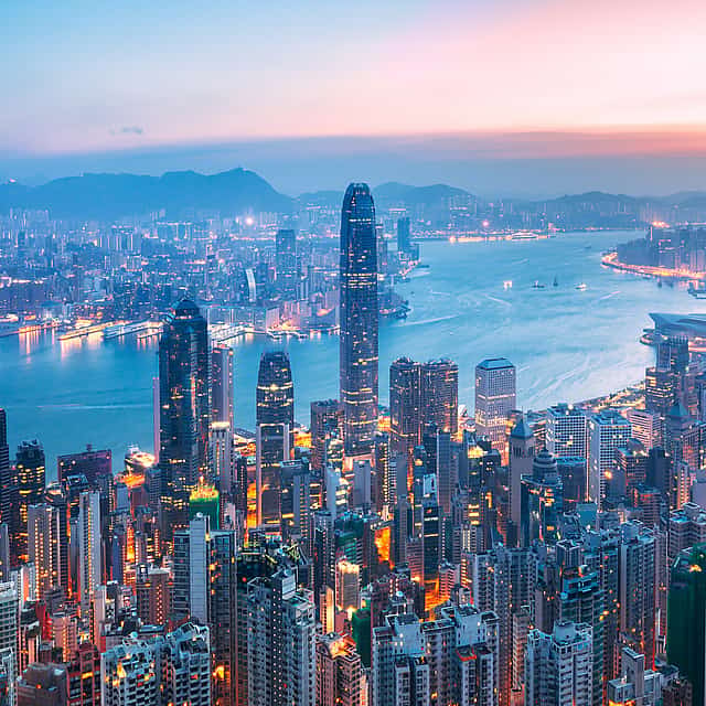 18-minütiger Hongkong-Privatflug
