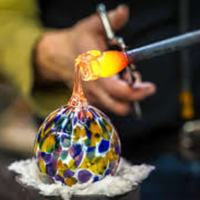 Glass Blowing in Murano from KFC