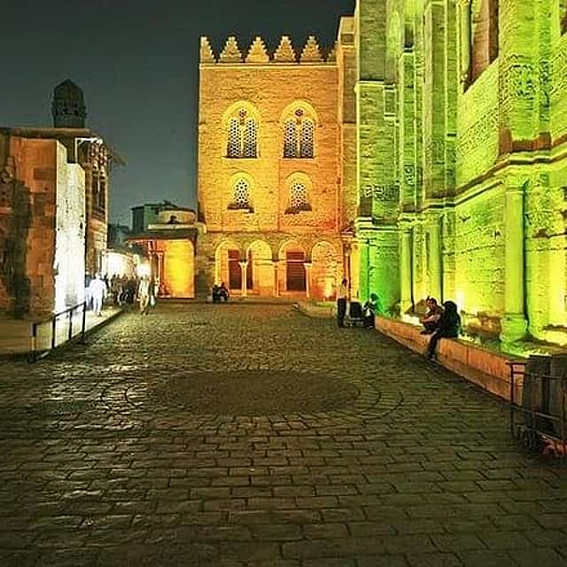 El Moez Street and Al Azhar Park in Cairo