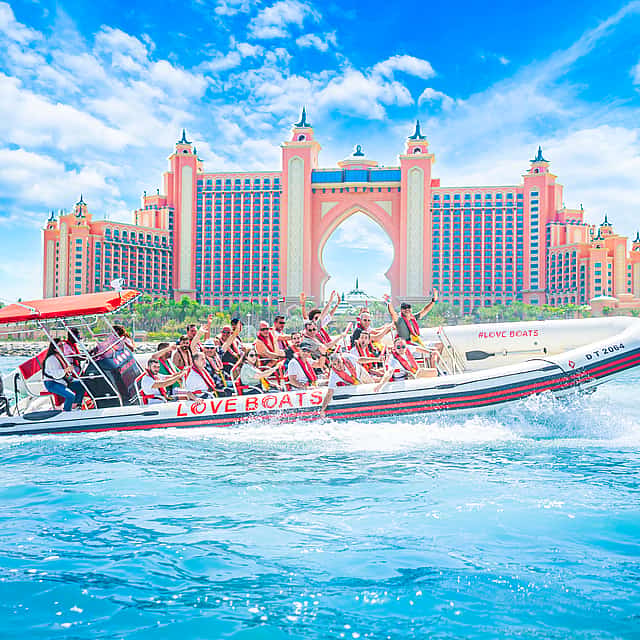 Speedboat Sightseeing Tour Atlantis & Burj AL Arab