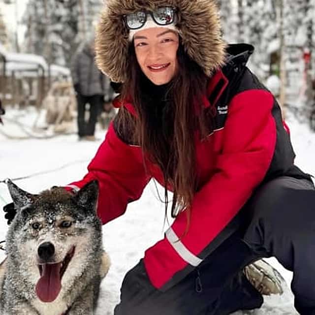 Husky Safari 5 km Self-Drive, Levi