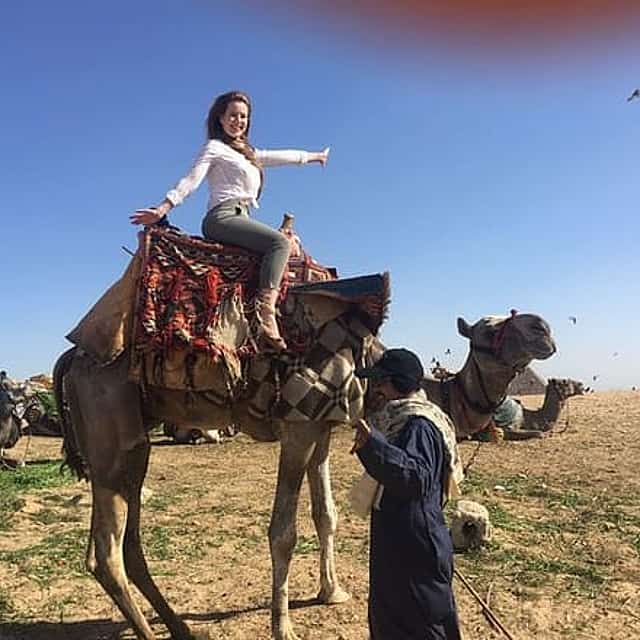 Private Camel Ride Around the Pyramids Area