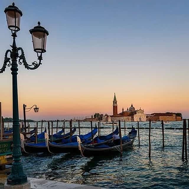 Gondola Ride Near St Mark’s Square