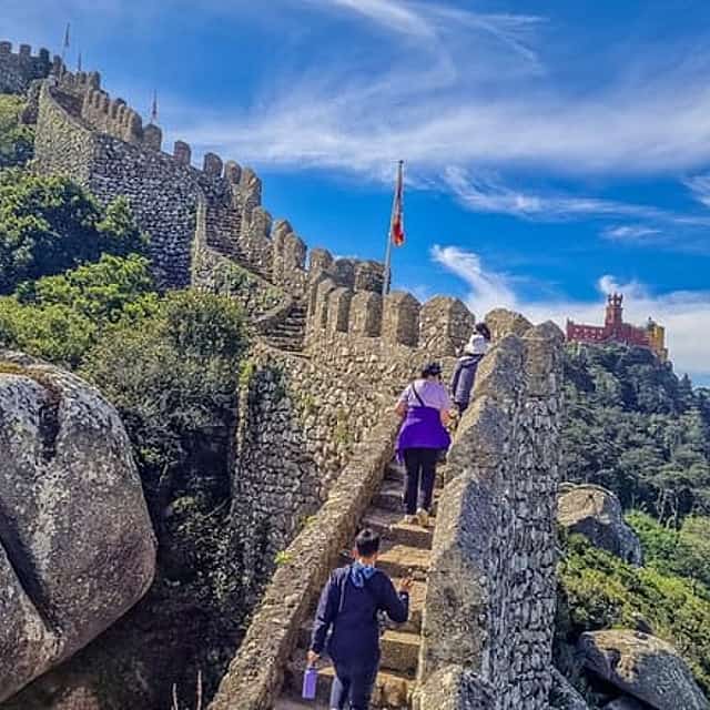 Sintra Journée Complète : Pena, Château Mauresque & Regaleira avec Billets