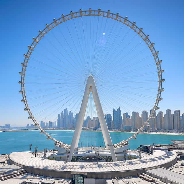 私人迪拜城市之旅，含迪拜眼景观之旅。
