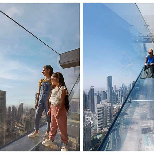 Dubai Sky Views Glass Slide Tickets