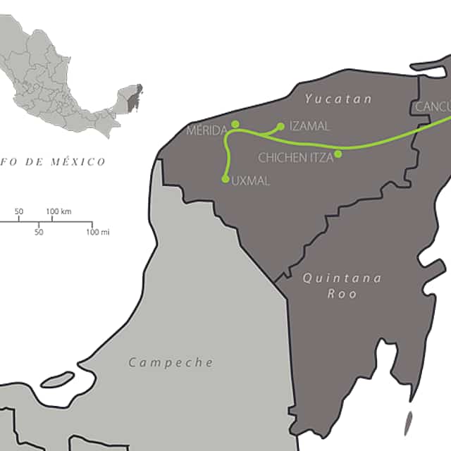 Private tour: Through Yucatan to Palenque