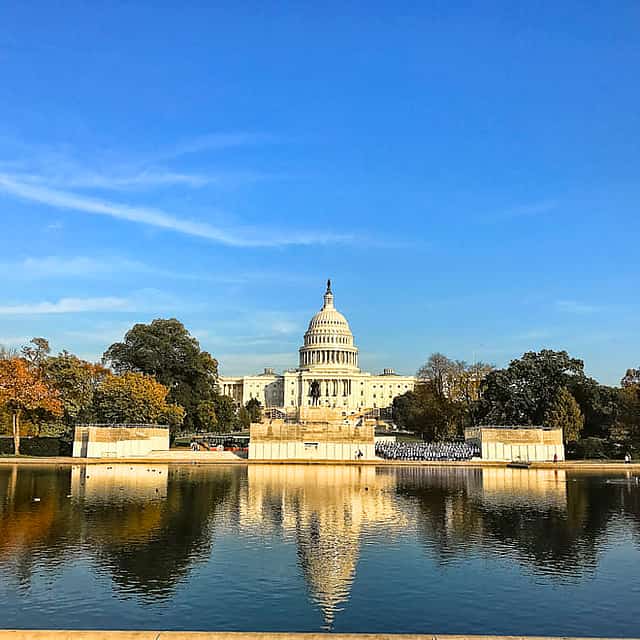 WASHINGTON D C PROHLÍDKA MĚSTA.