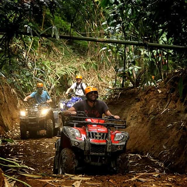Full Day Quad Bike ATV Adventure Ride and Ubud City Tour