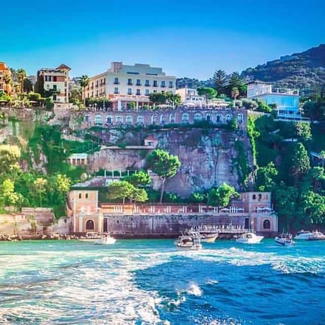 Full Day Tour from Rome to Pompeii Ruins and Sorrento Coast with Limoncello Tasting