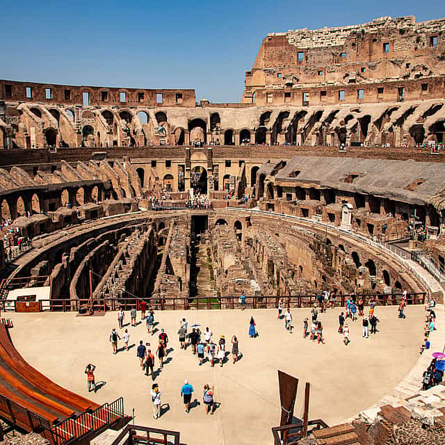 Colosseum Underground Tour with Arena Floor