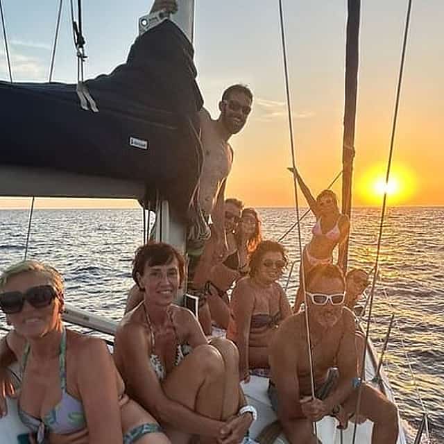 Całodniowy rejs pod żaglami odkrywający Ibizę i Formenterę